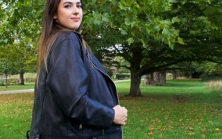 Oversized Statement Black Jacket | Bershka