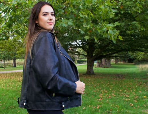 Oversized Statement Black Jacket | Bershka