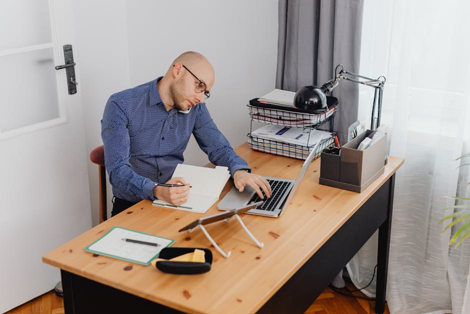 Ergonomic Tall Desk